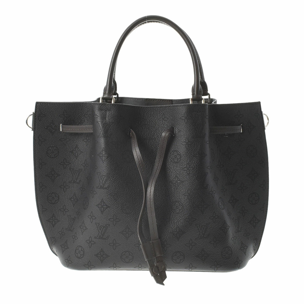LOUIS VUITTON Mahina Girolata Noir Black Leather Handbag
